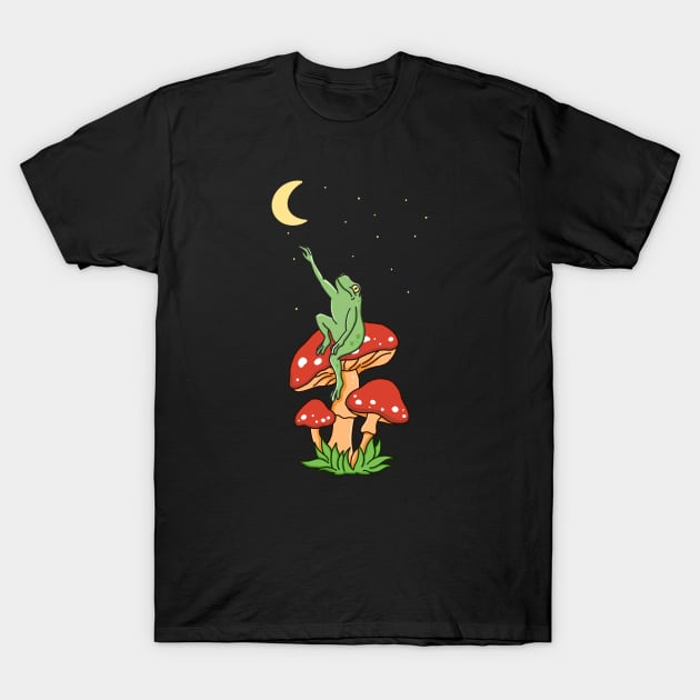 Reach the Moon T-Shirt by Kimprut